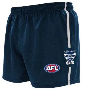 AFL Home Baggy Shorts - Geelong Cats - Adult - Supporter - Burley Sekem