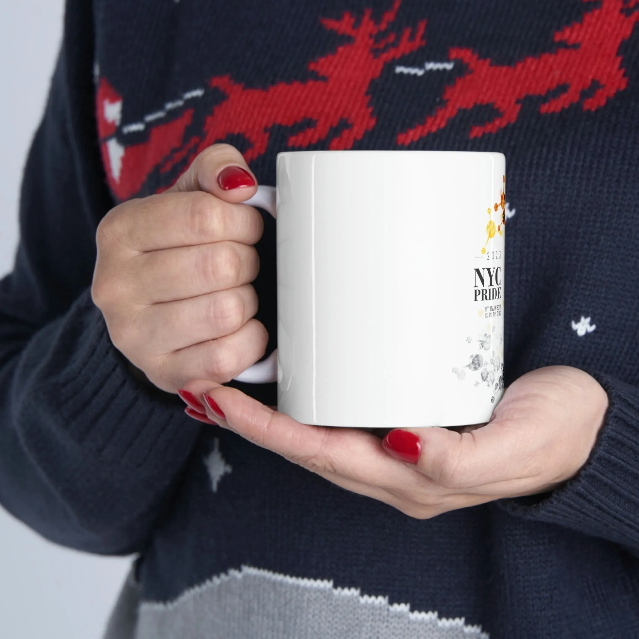 Bear NYC Pride Ceramic Mug - Rainbow Is In My DNA