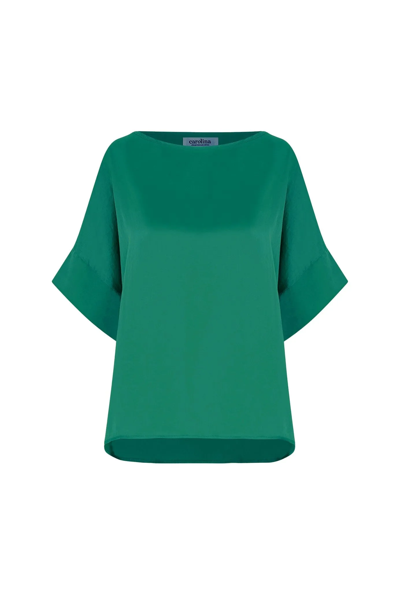 Bianca Short Sleeve Top Emerald