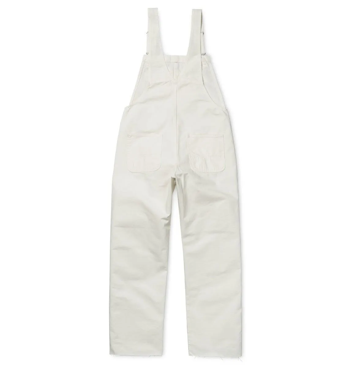 Carhartt WIP Women's Bib Overalls – Straight-R.E – Off White