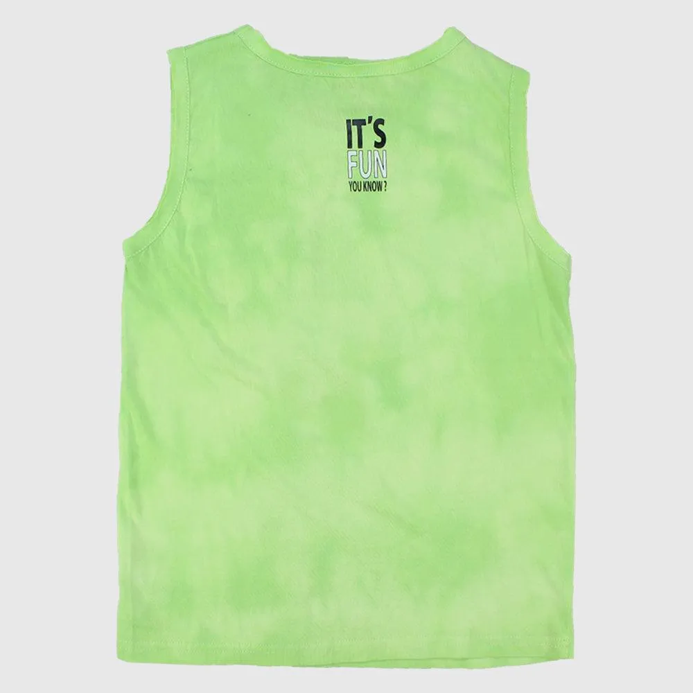 Faded Sleeveless T-shirt
