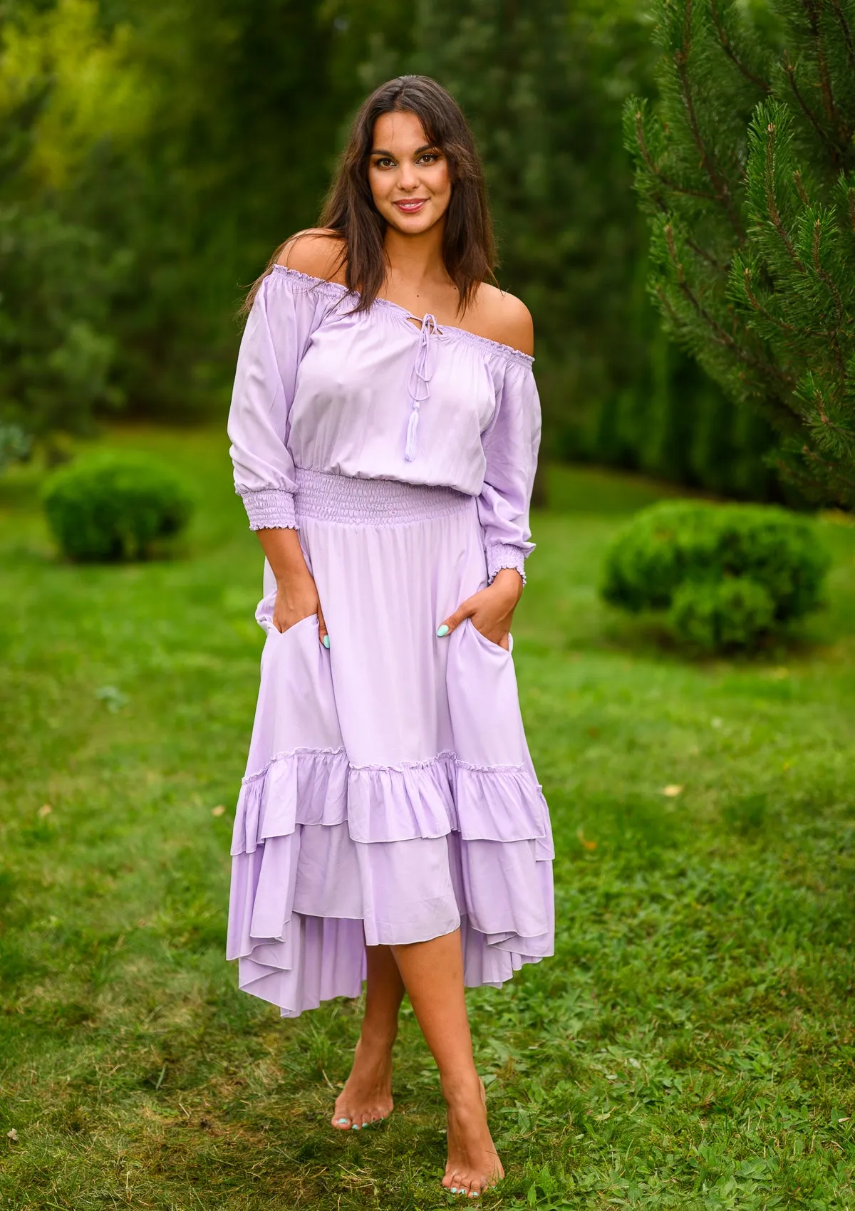 Flaminga Purple Dress