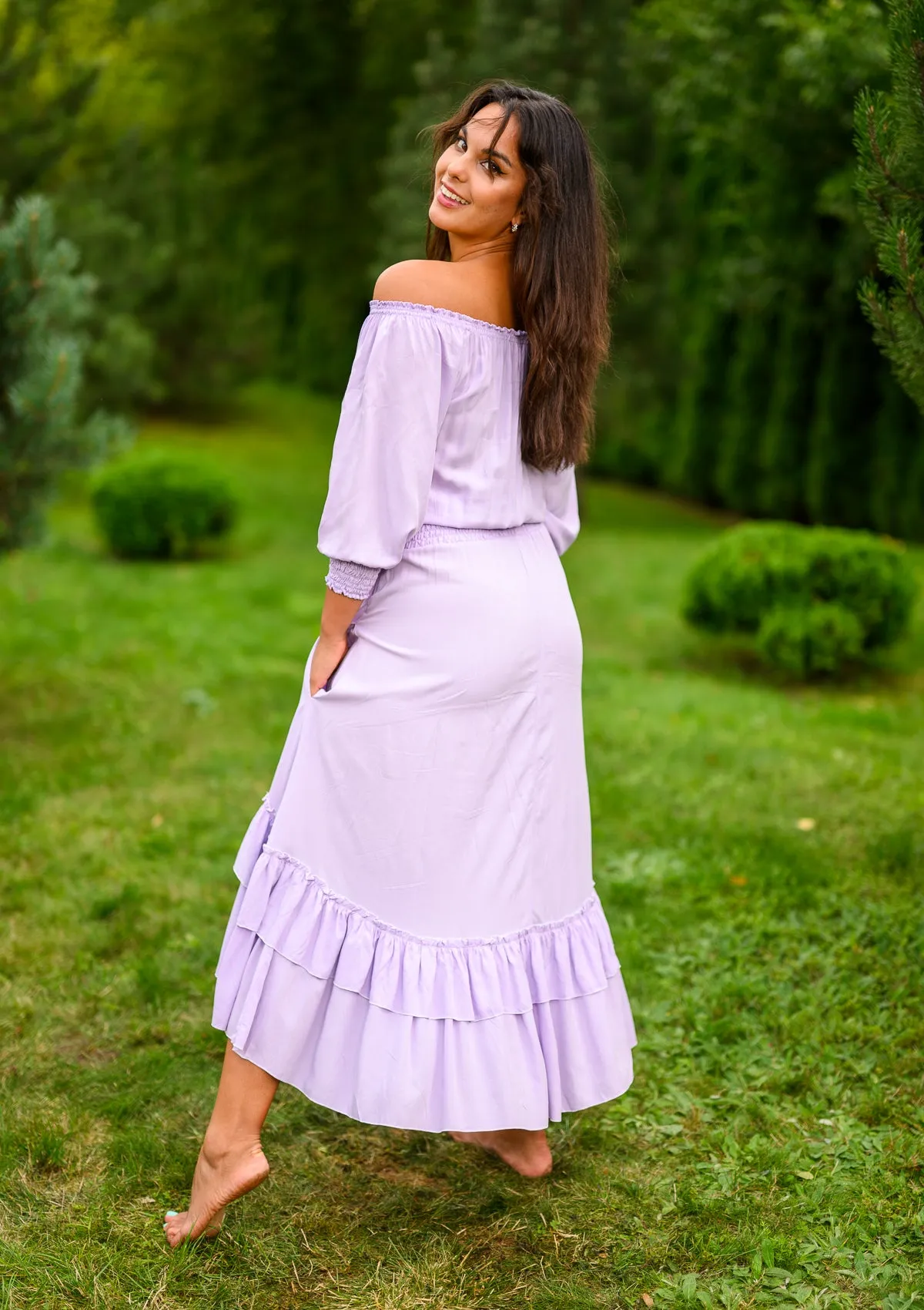 Flaminga Purple Dress