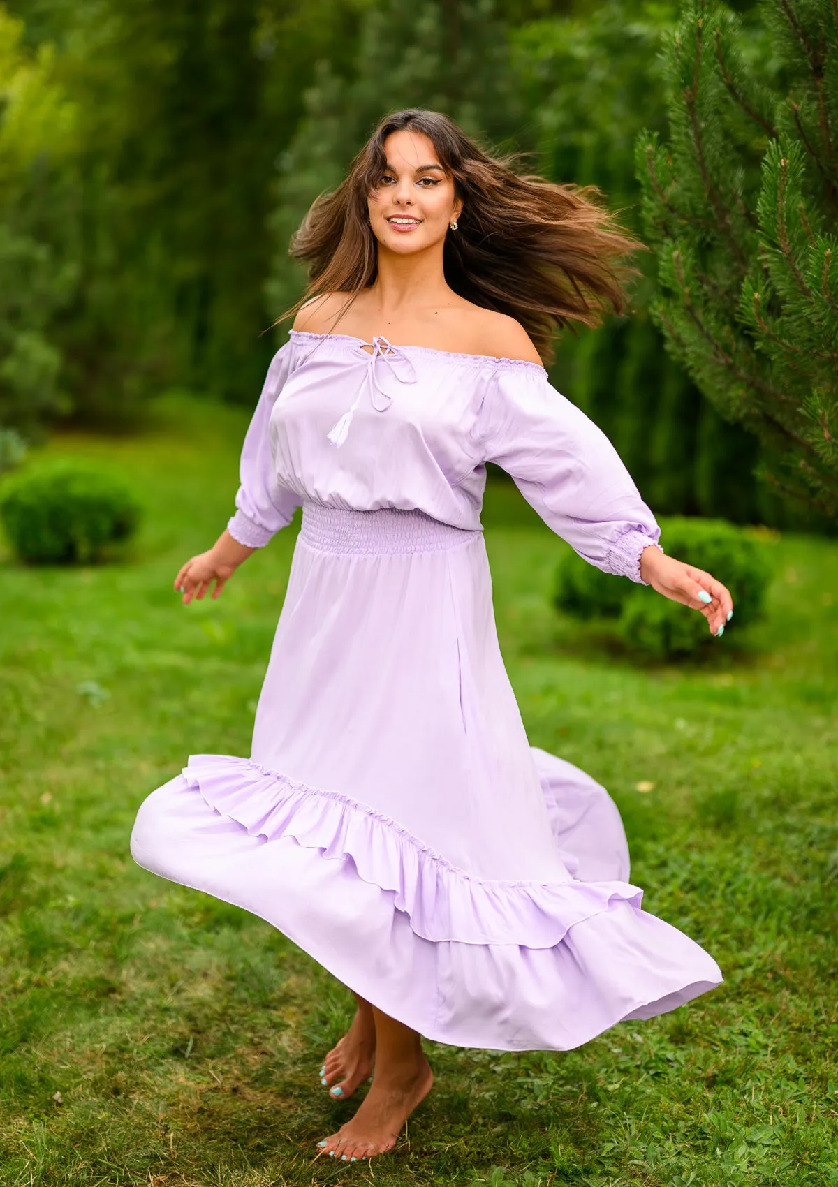 Flaminga Purple Dress