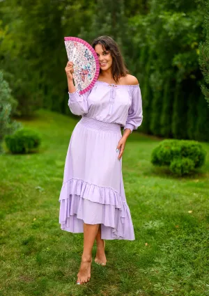 Flaminga Purple Dress
