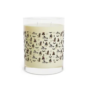 Halloween Scented Candle Full Glass, 11oz - That Witch Pattern