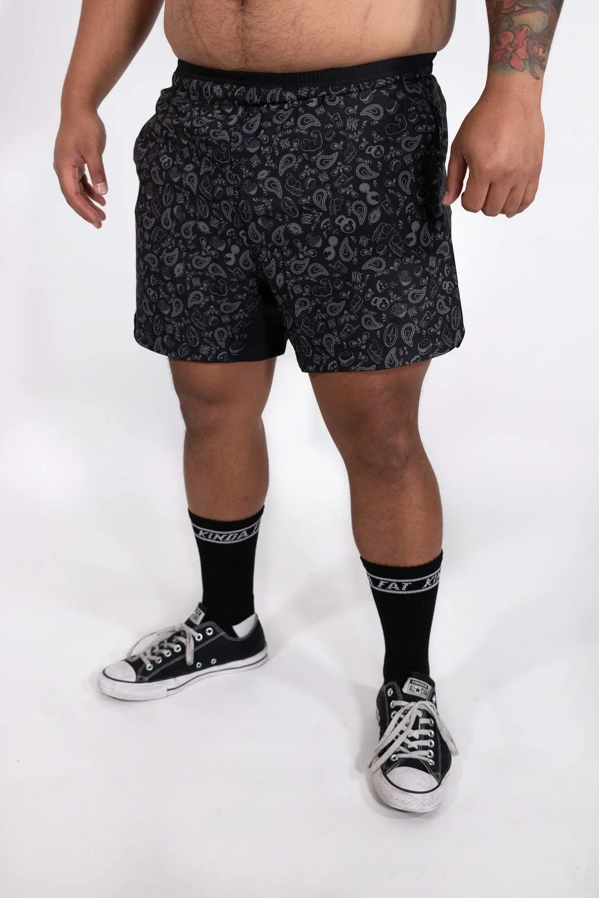 Kinda Fit Kinda Fat AYCE 5.5" Training Shorts