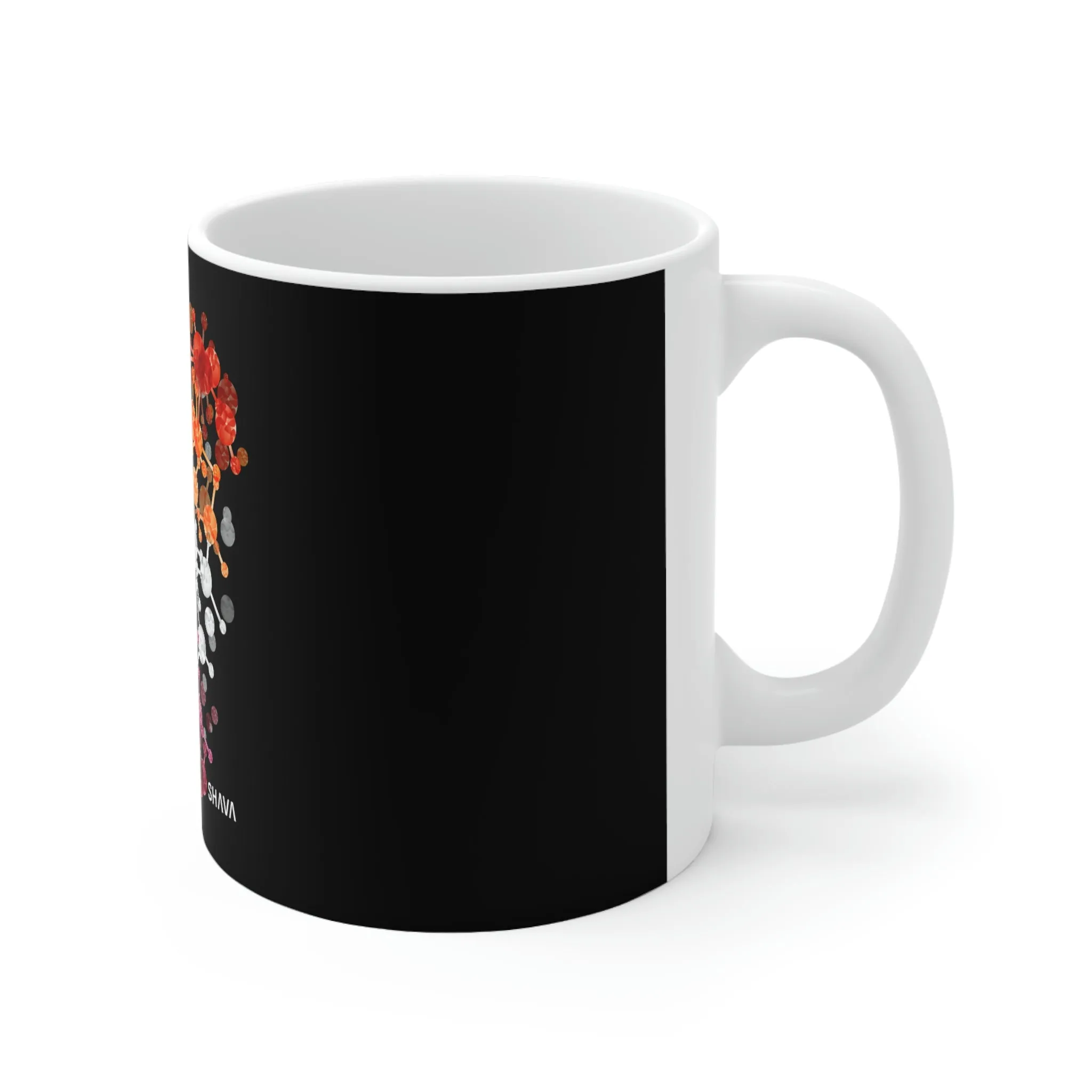 Lesbian Flag Ceramic Mug D.C. Pride - Rainbow Is In My DNA