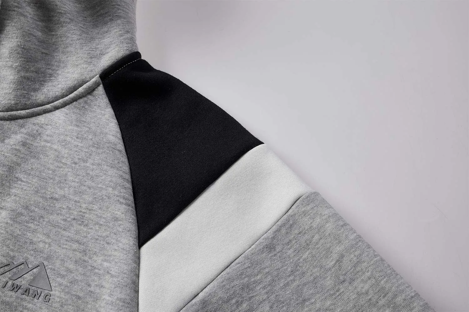 Men's Full Zip Fleece Hoodie zippered Color Block hooded slim Fit Long Sleeve Lightweight Sweatshirt
