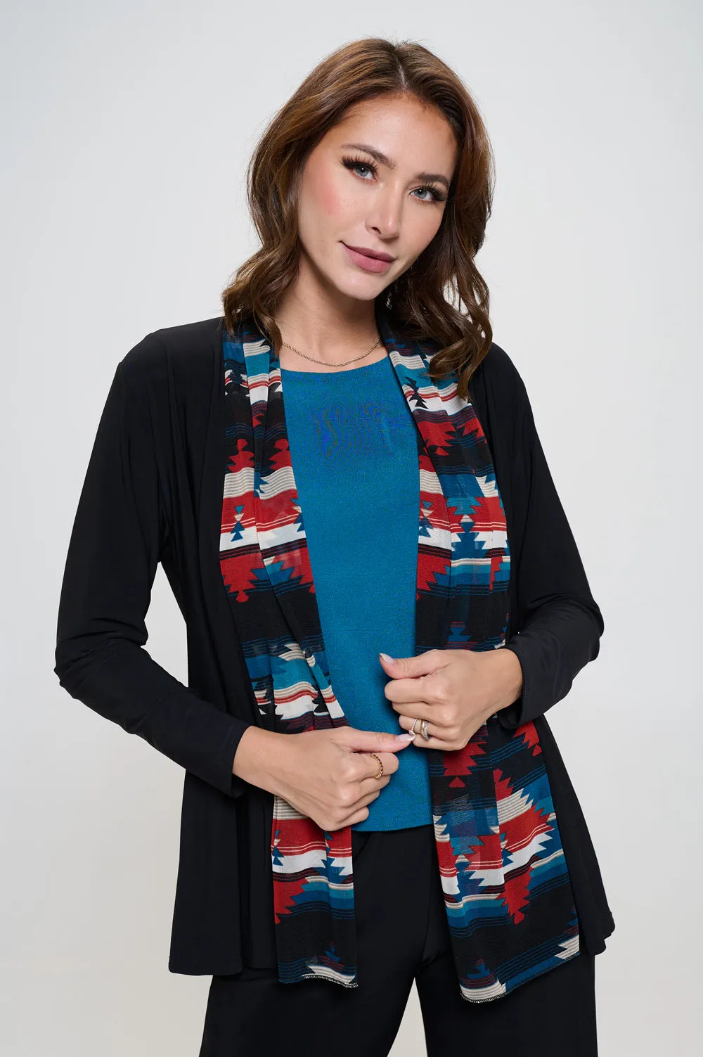 Mesh Romance Trim Jacket-4095MR-LRP1-C-W373