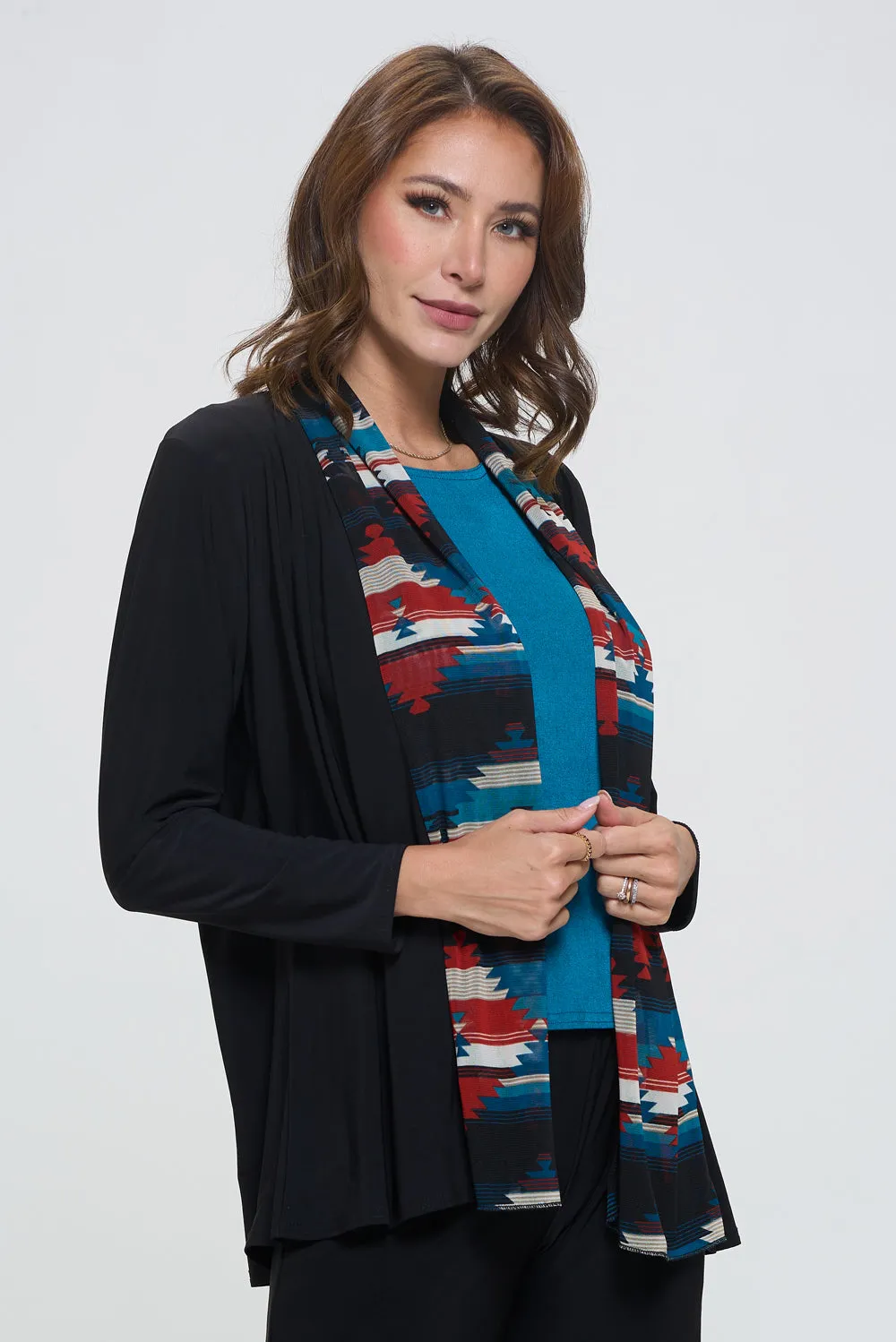 Mesh Romance Trim Jacket-4095MR-LRP1-C-W373