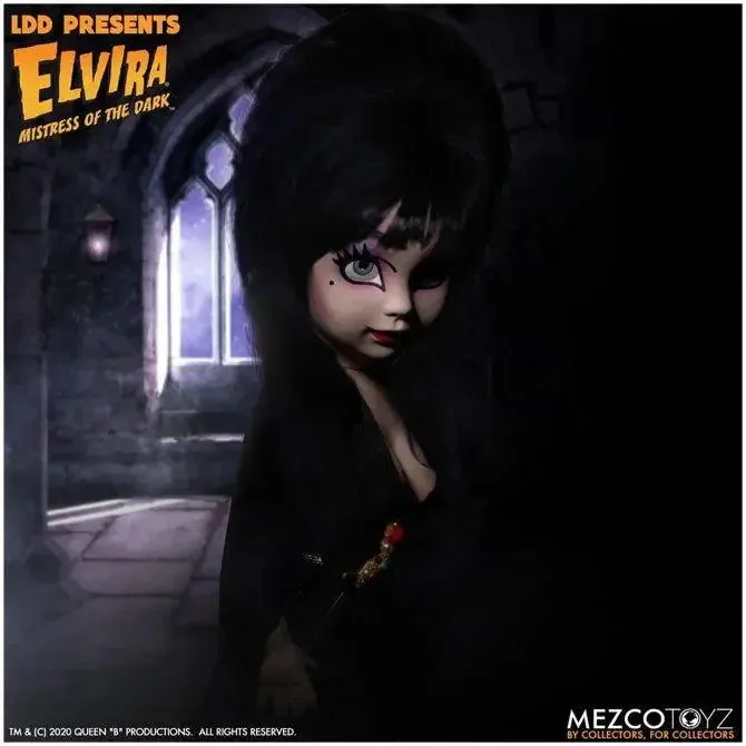 MEZCO Living Dead Dolls Elvira Mistress of the Dark