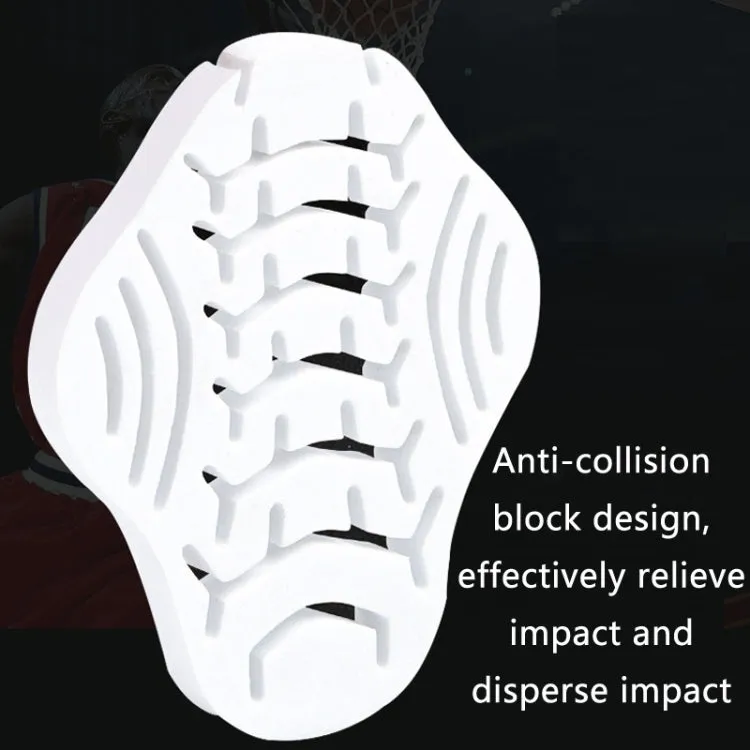 Outdoor Sports Honeycomb Anti-collision Compression Arm Guard, Color: M (White)