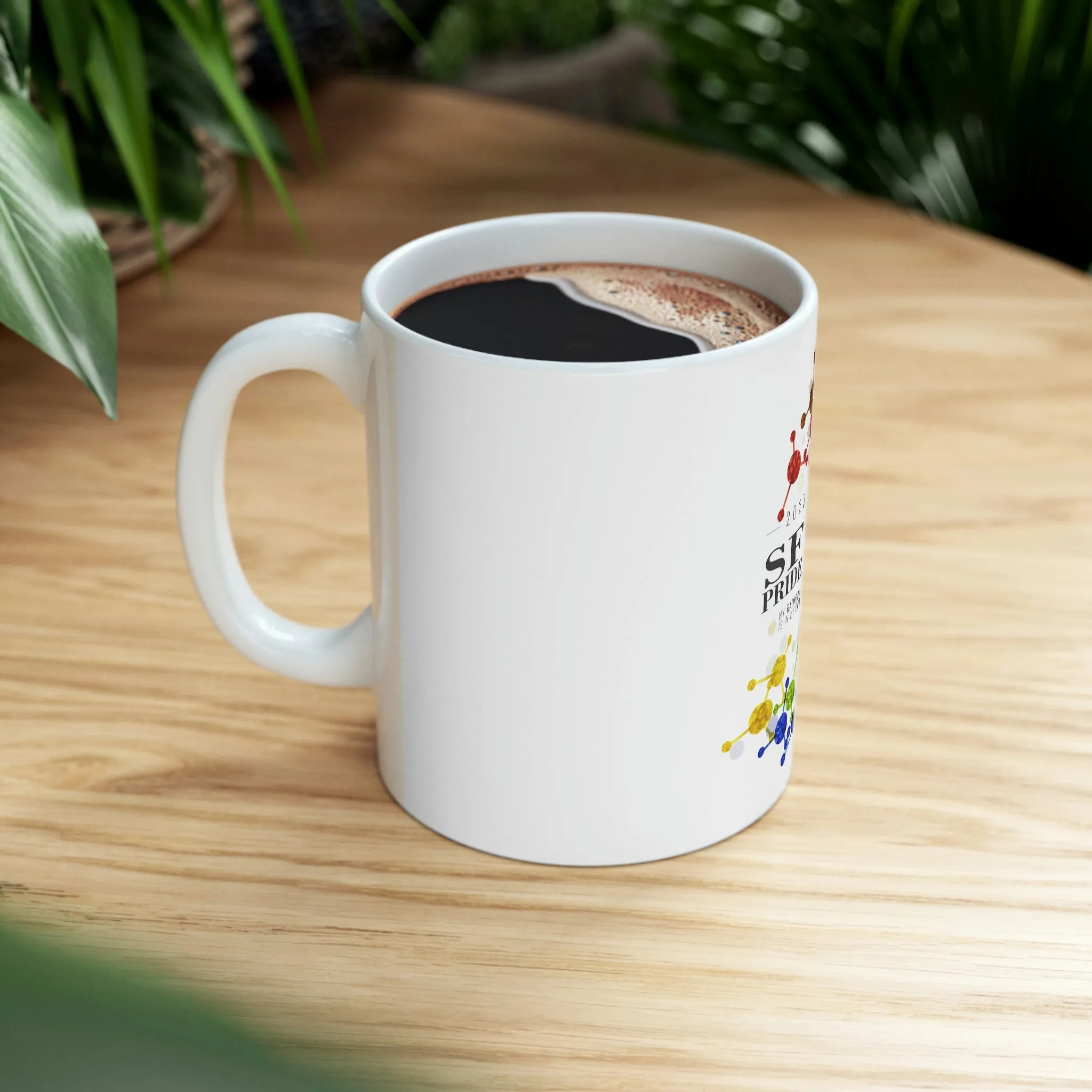 Philadelphia Flag Ceramic Mug San Francisco Pride - Rainbow Is In My DNA