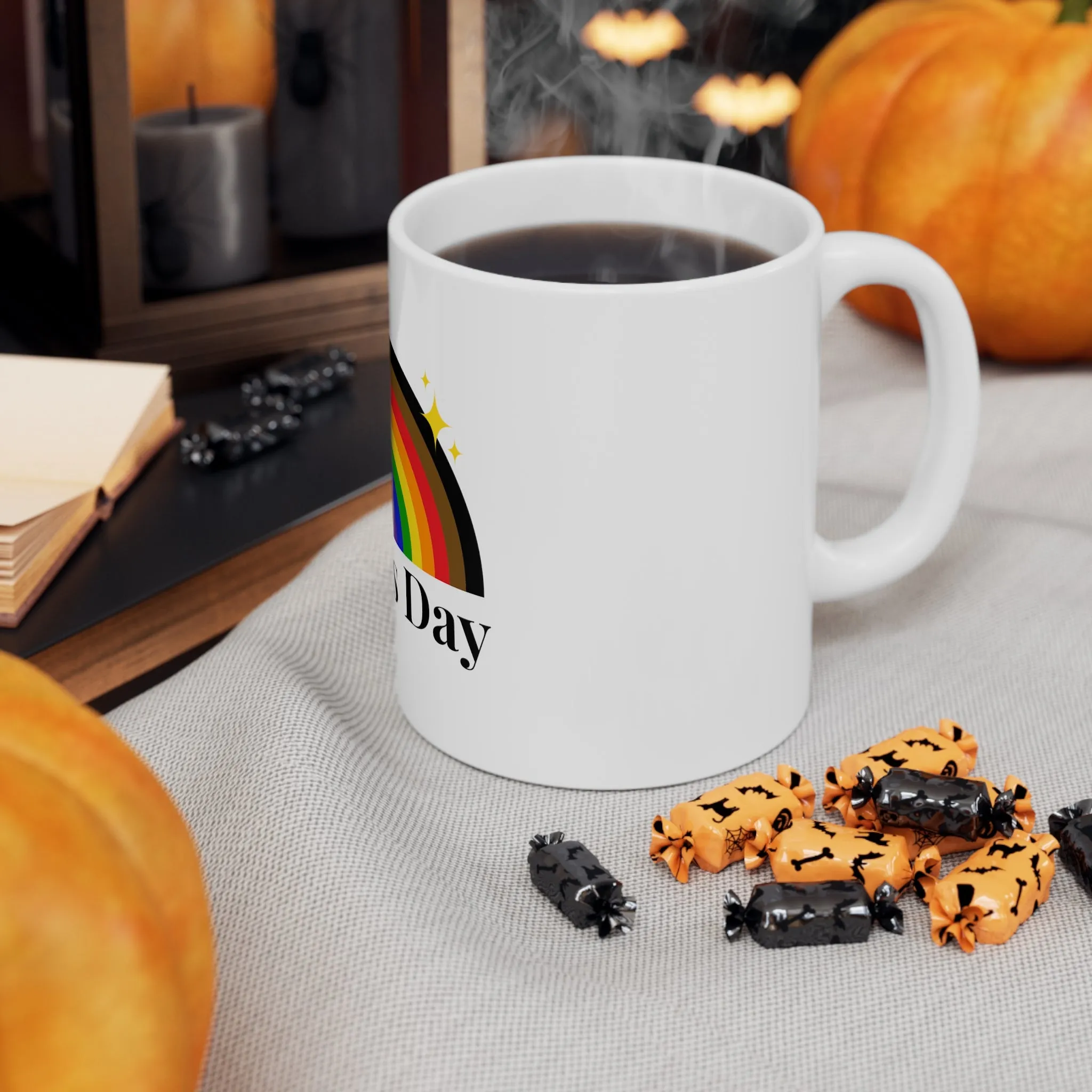 Philadelphia Pride Flag Ceramic Mug - Father's Day