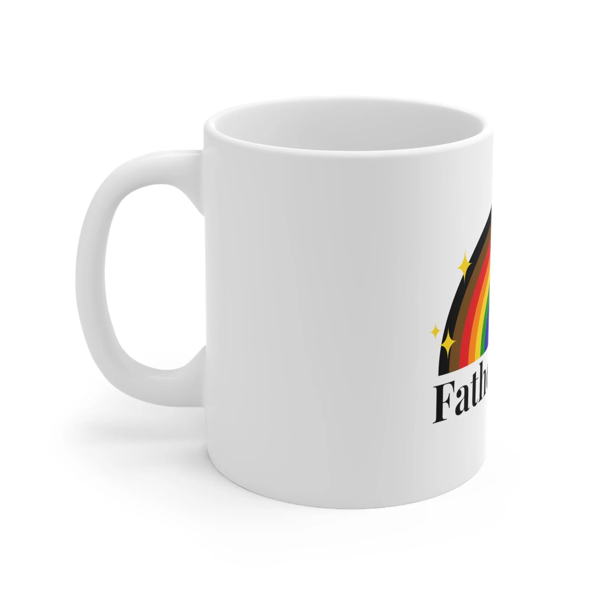 Philadelphia Pride Flag Ceramic Mug - Father's Day