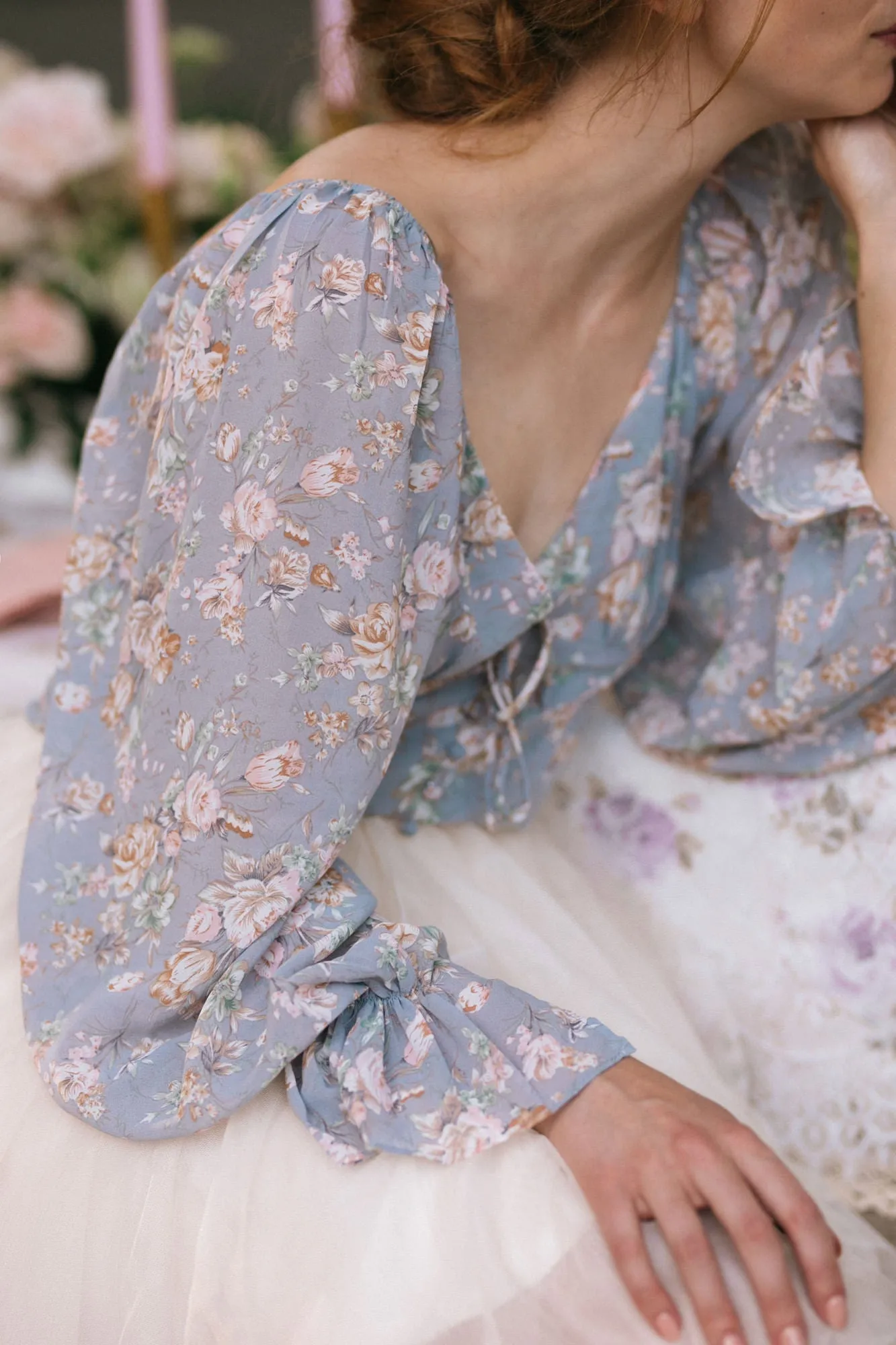 River Puff Sleeve Top