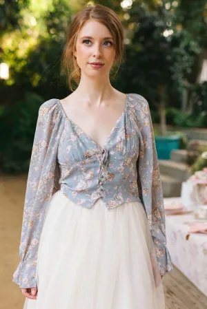 River Puff Sleeve Top