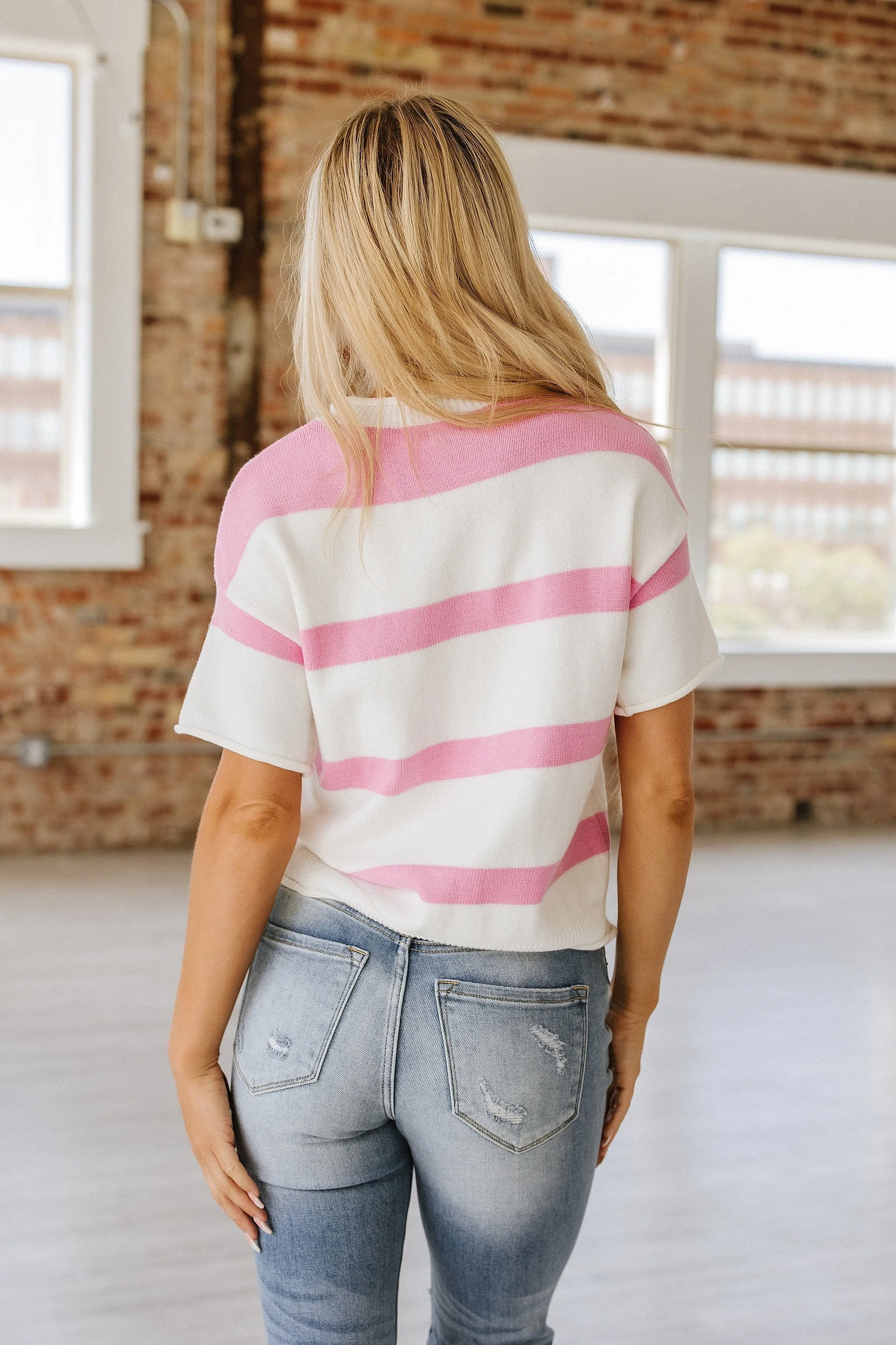 Rochelle Striped Knitted Top | S-XL | PRE ORDER
