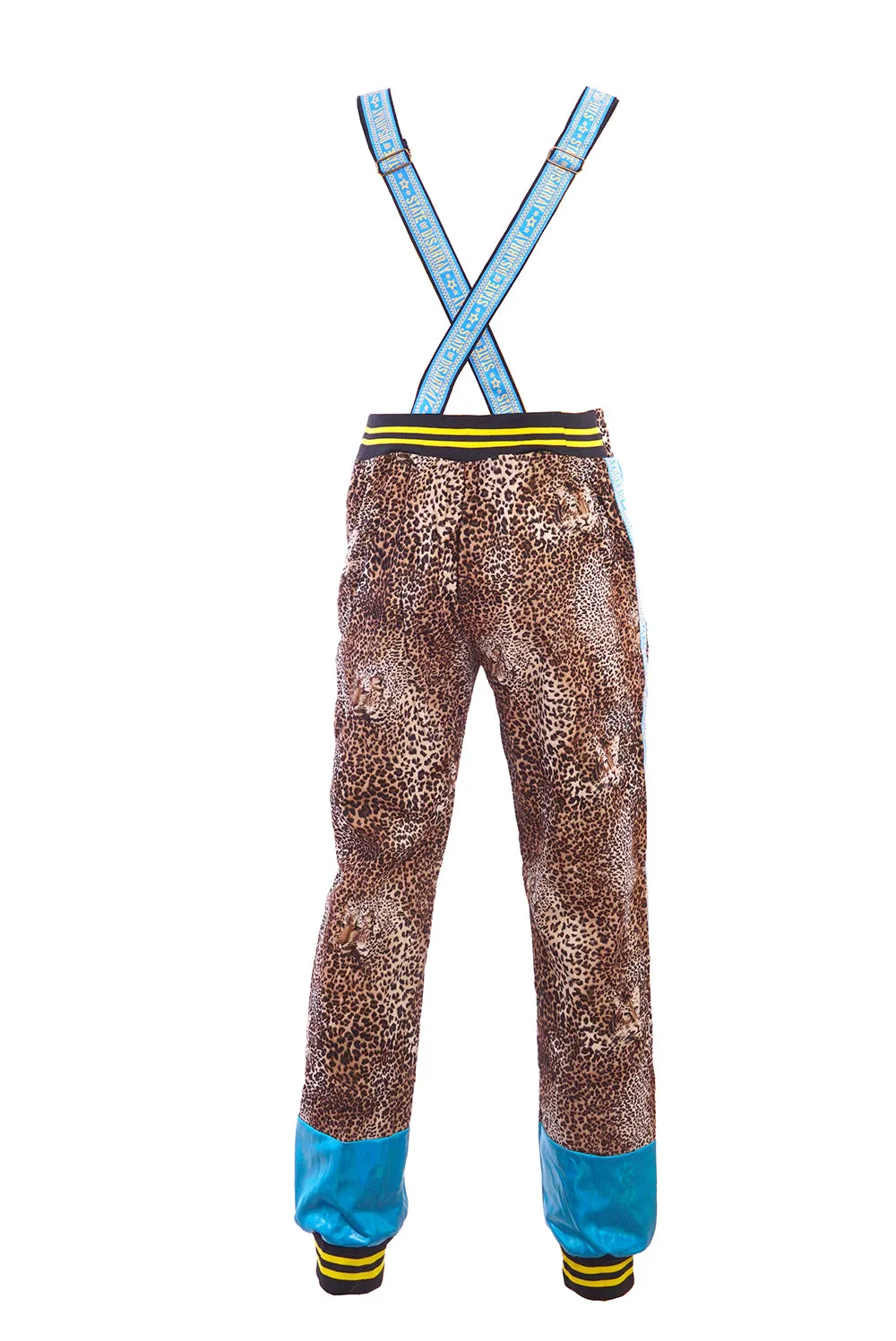Tropicool Cheetah - Full length Dungarees