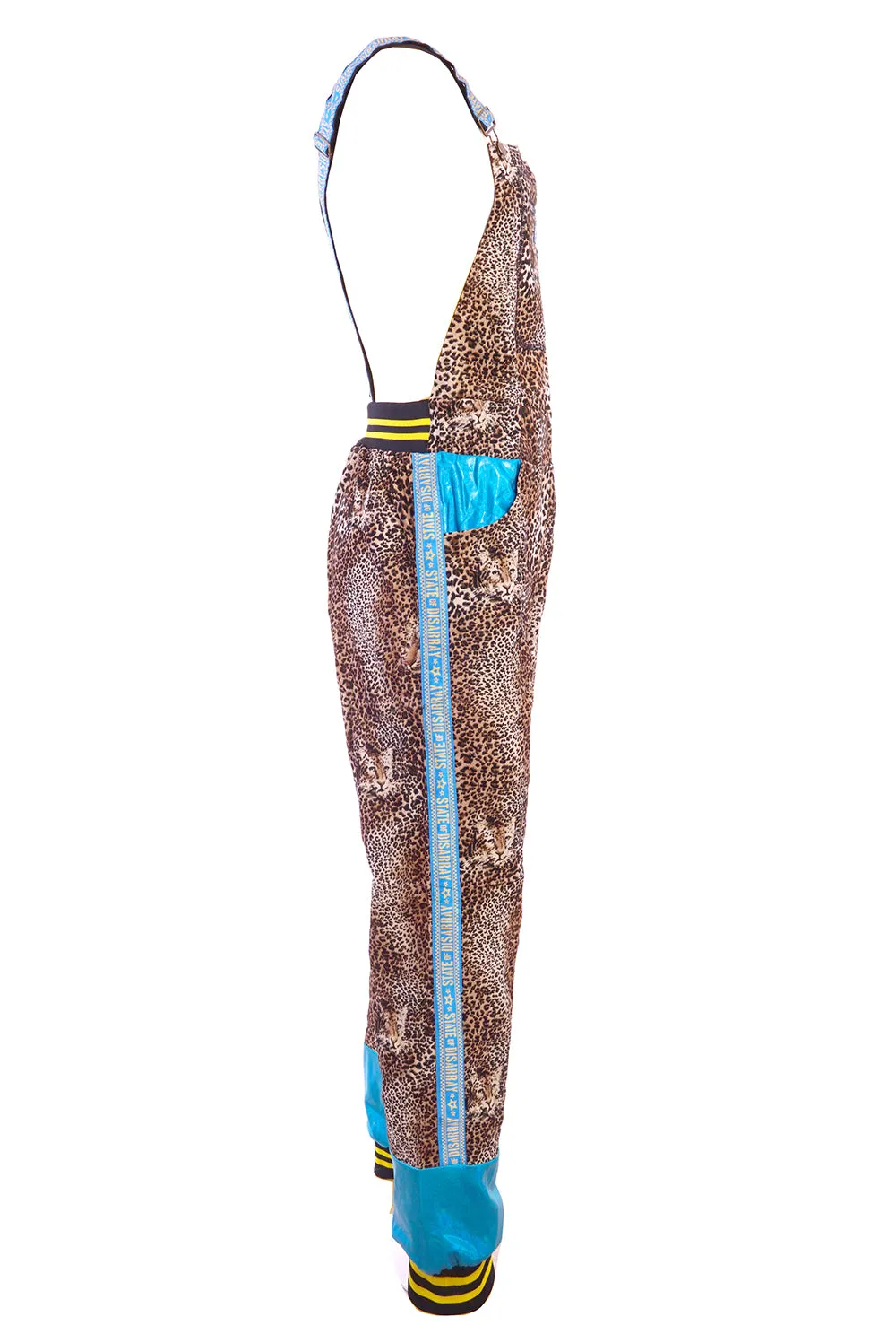 Tropicool Cheetah - Full length Dungarees