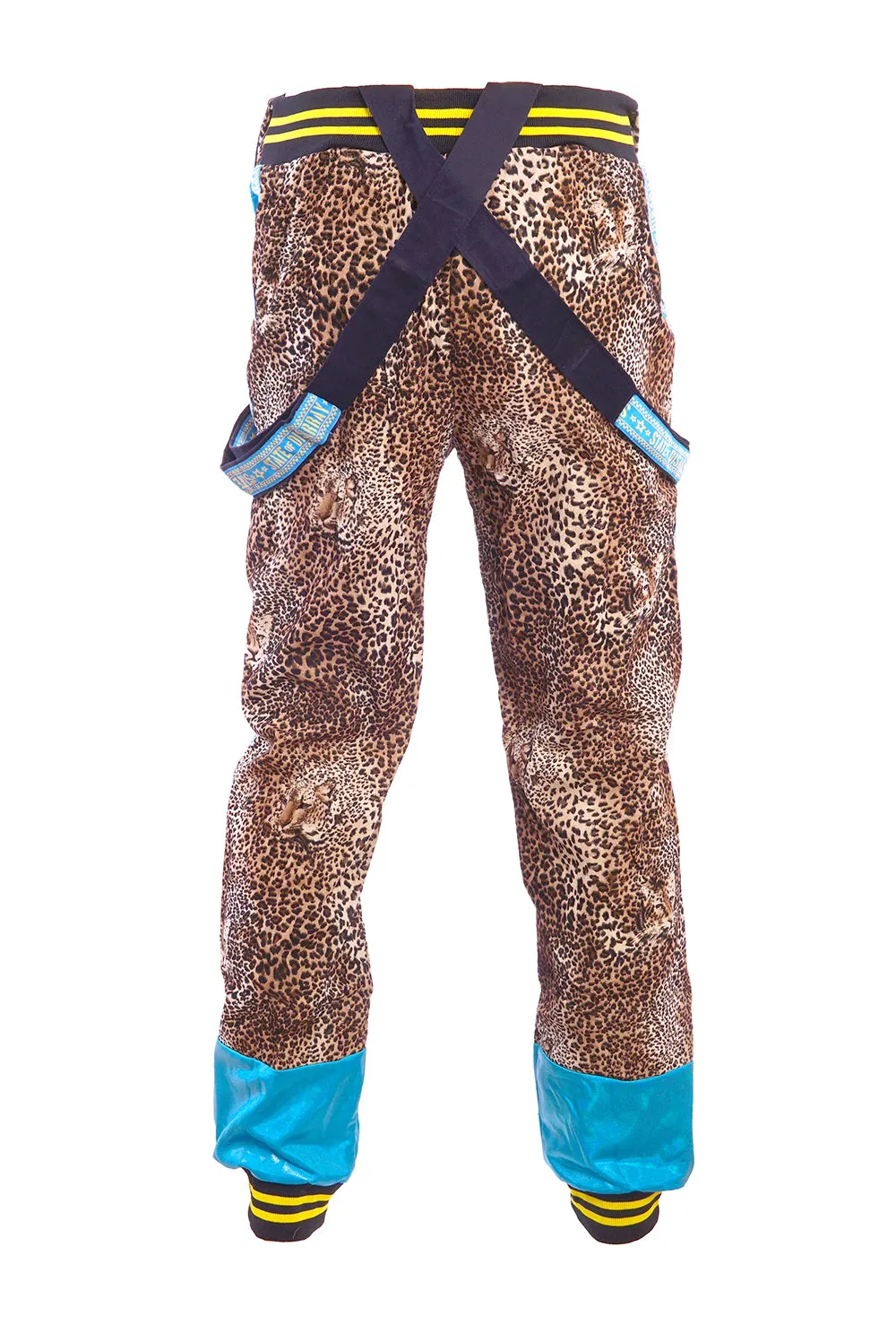 Tropicool Cheetah - Full length Dungarees