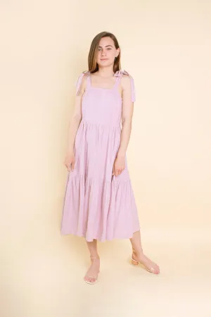 Washed linen MIDI dress JENNY