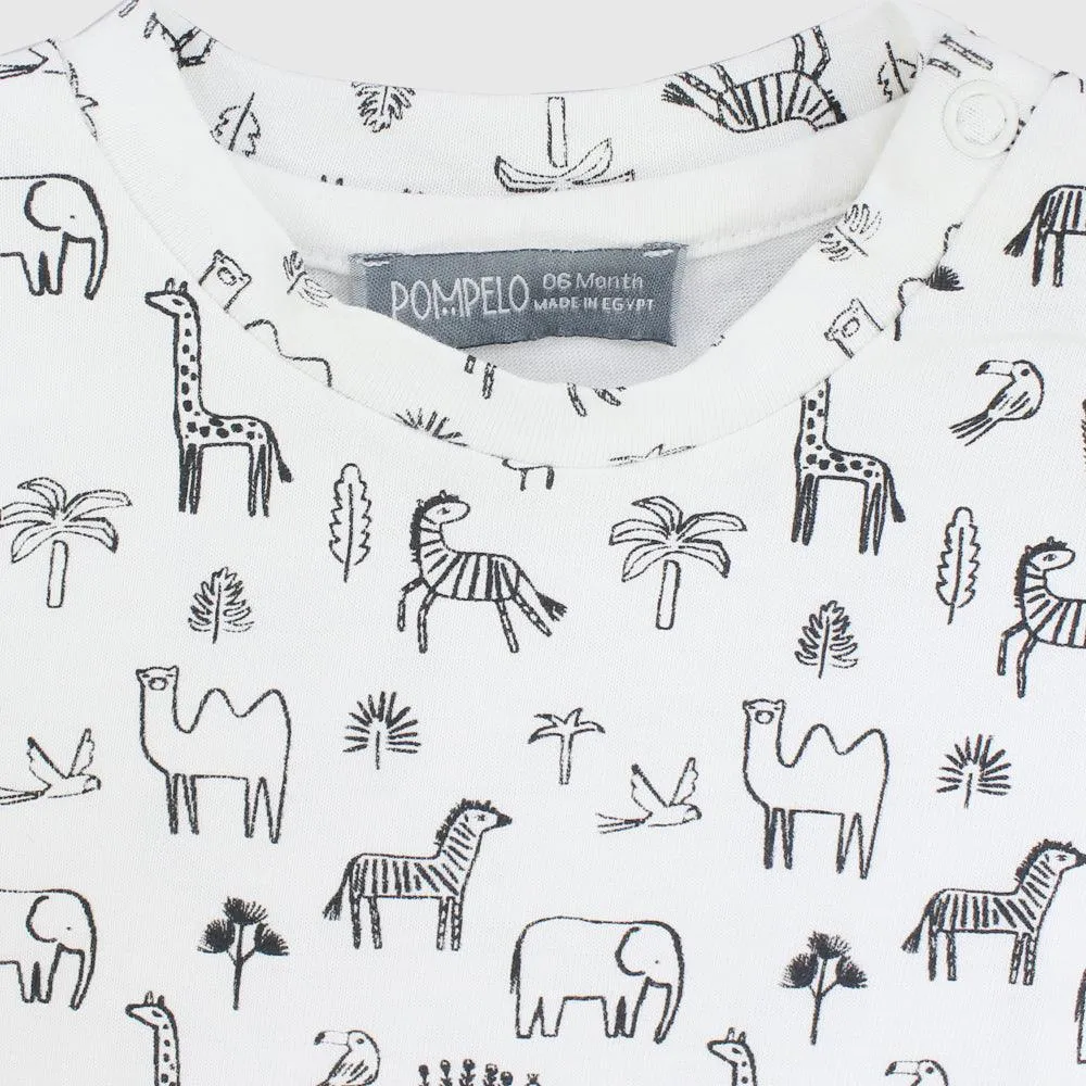 Wild Animals Short-Sleeved T-Shirt