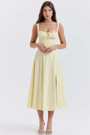 Women's Floral Print Dress With Straps